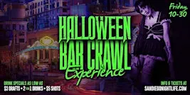 San Diego Halloween Eve - Friday Night Bar Crawl Party