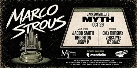 Electronic Thursdays: Marco Strous at Myth Nightclub | 10.29.26