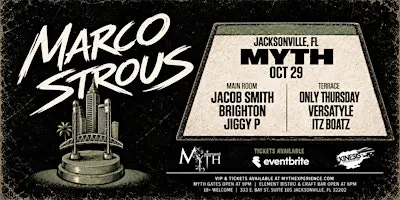 Electronic Thursdays: Marco Strous at Myth Nightclub | 10.29.26