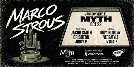 Electronic Thursdays: Marco Strous at Myth Nightclub | 10.29.26