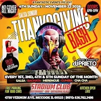 Thanksgiving Bash Salsa Sunday! @ The Stadium Club