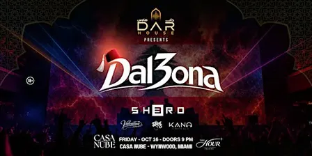 DAR HOUSE: Dal3ona ft. SHERO | CASA NUBE Wynwood - Miami