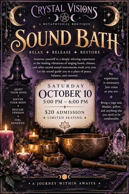 Sound Bath (Relax • Release • Restore)