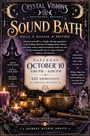 Sound Bath (Relax • Release • Restore)