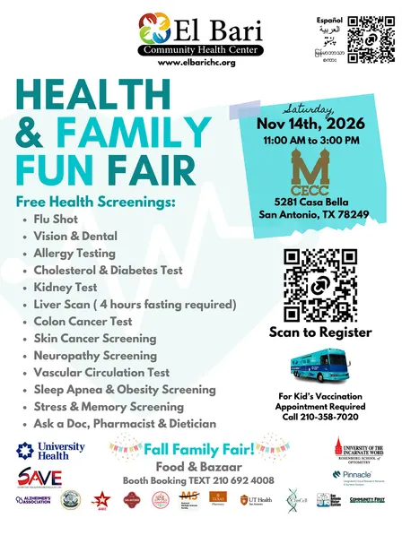 El Bari Health & Family Fair Visitor Regsitration