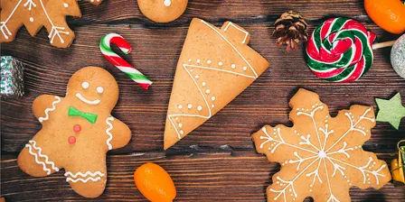 Family Bake Off - Festive Gingerbread Biscuits