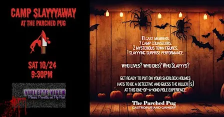 Camp Slayyyaway Pole Showcase at The Parched Pug