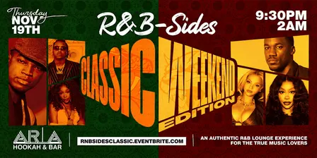 R&B-SIDES at ARIA CLASSIC WEEKEND KICKOFF