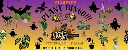 Halloween Plant Bingo at Night Owl-Leander!
