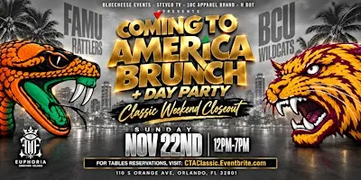 COMING TO AMERICA BRUNCH: "CLASSIC CLOSEOUT" EDITION