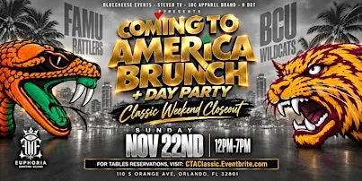 COMING TO AMERICA BRUNCH: "CLASSIC CLOSEOUT" EDITION