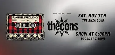 Flannel Frequency.  With special guests - the cons.