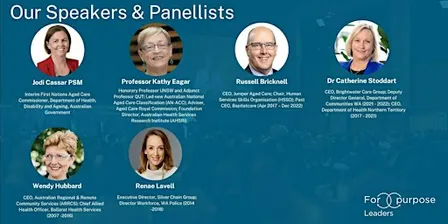 Aged Care Sustainability Breakfast, Perth / National LIVE Stream