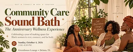 Community Care Sound Bath: The Anniversary Wellness Experience