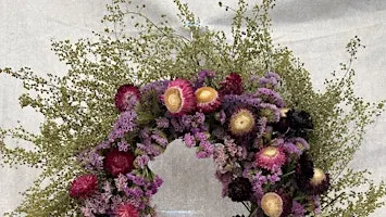 Swoon + Moon Bloom Everlasting Wreath Workshop
