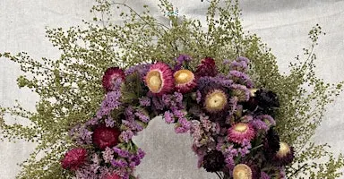 Swoon + Moon Bloom Everlasting Wreath Workshop
