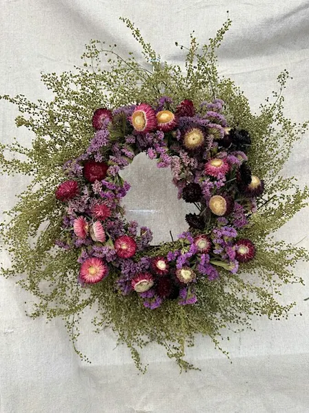 Swoon + Moon Bloom Everlasting Wreath Workshop
