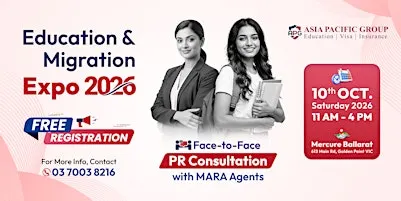 APG Education & Migration Expo 2026