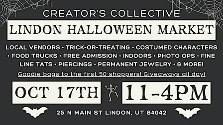 Creator's Collective Lindon Halloween Market