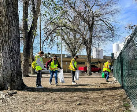 Community Clean-Up for Imagine, ABQ Day