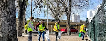 Community Clean-Up for Imagine, ABQ Day