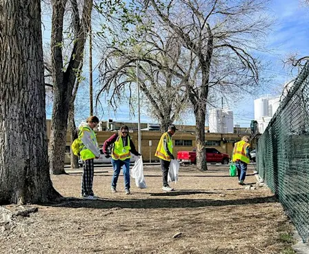 Community Clean-Up for Imagine, ABQ Day