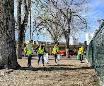 Community Clean-Up for Imagine, ABQ Day