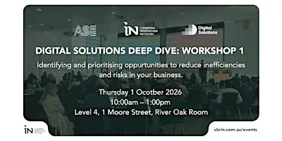 Digital Solutions Deep Dive: Workshop 1