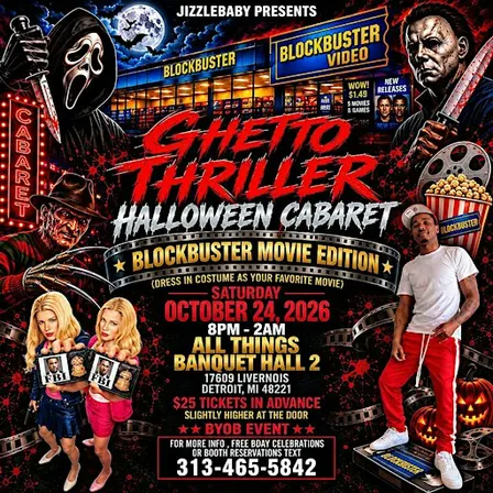 “GHETTO THRILLER” HALLOWEEN CABARET
