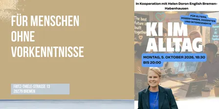 KI im Alltag, Infos für Eltern, Dozentinnen und Dozenten, Interessierte