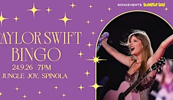 Taylor Swift Bingo Night