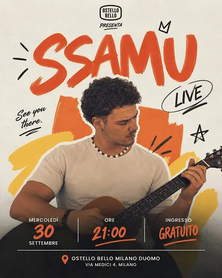 SSAMU • Live Music • Ostello Bello Milano Duomo