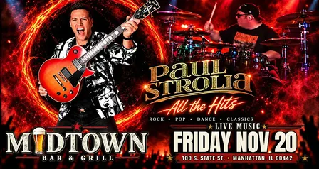 Paul Strolia PS I Love The Hits LIVE at Midtown Bar & Grill