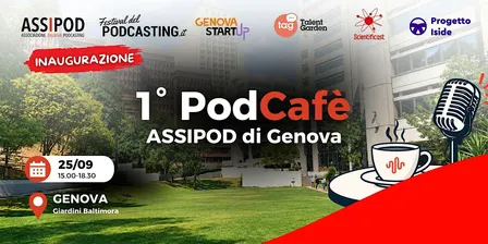 Inaugurazione 1° PodCafè a Genova