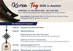 Korea-Tag 2026 in Aachen