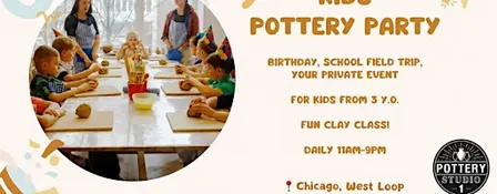 Kids' Pottery Party - West Loop