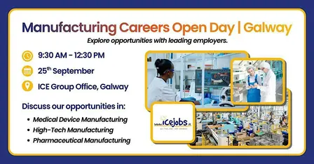 Manufacturing Careers Open Day | Galway
