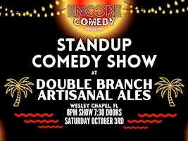 Standup Comedy at Double Branch Artisanal Ales! (Wesley Chapel, Fl)
