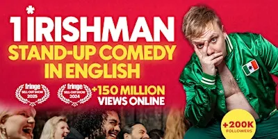 1 Irishman in Malta | A stand-up comedy show in English | 9PM