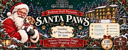 Santa Paws at Bishton Hall – The Ultimate Festive Dog Day Out