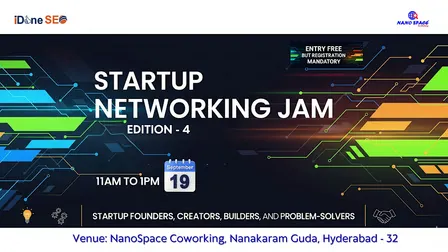 Startup Networking Jam -4th Edition