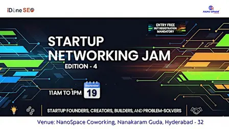 Startup Networking Jam -4th Edition
