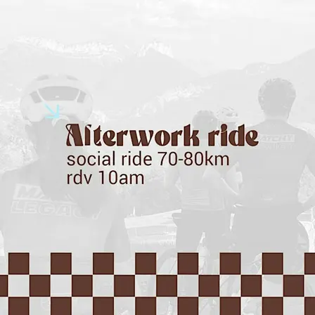 Matchy Saturday Ride - le 19.09.26 10h