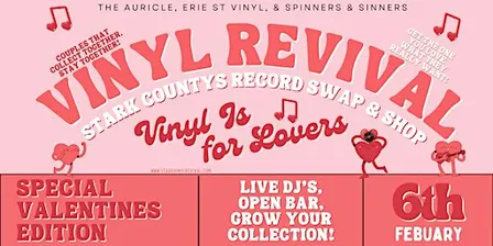 Vinyl is for Lovers - Vinyl Revival Stark County's Vinyl Record Swap & Shop