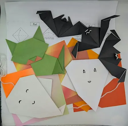 Halloween Origami Workshop at Kindly! of Brighton