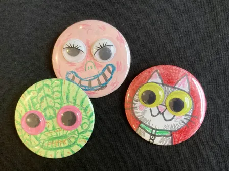Kinderworkshop: Halloween buttons maken (4-12 jaar)