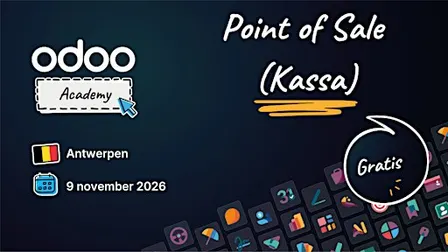Odoo Academy Point of Sale (kassa) - Antwerpen