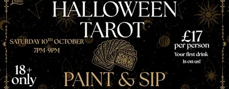 Halloween Tarot Paint & Sip