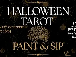 Halloween Tarot Paint & Sip