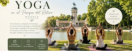 Clase de Yoga en El Retiro